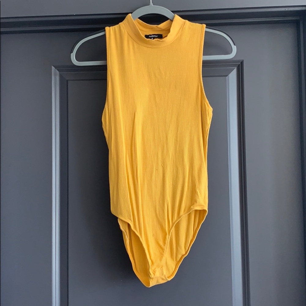 Mustard Yellow Bodysuit